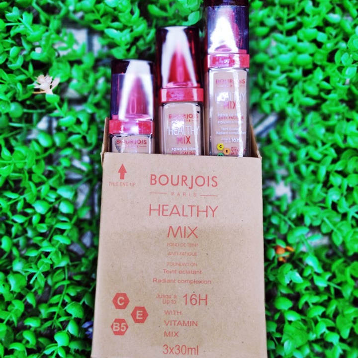 Kem Nền Trang Điểm Dưỡng Da Bourjois Healthy Mix Tone tự nhiên 30ml – HUKB694