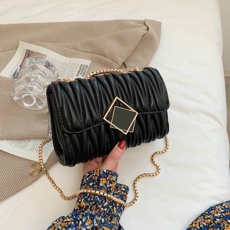 Túi Xách Nữ Đeo Chéo Thời Trang, Túi Nữ Khoá Vuông