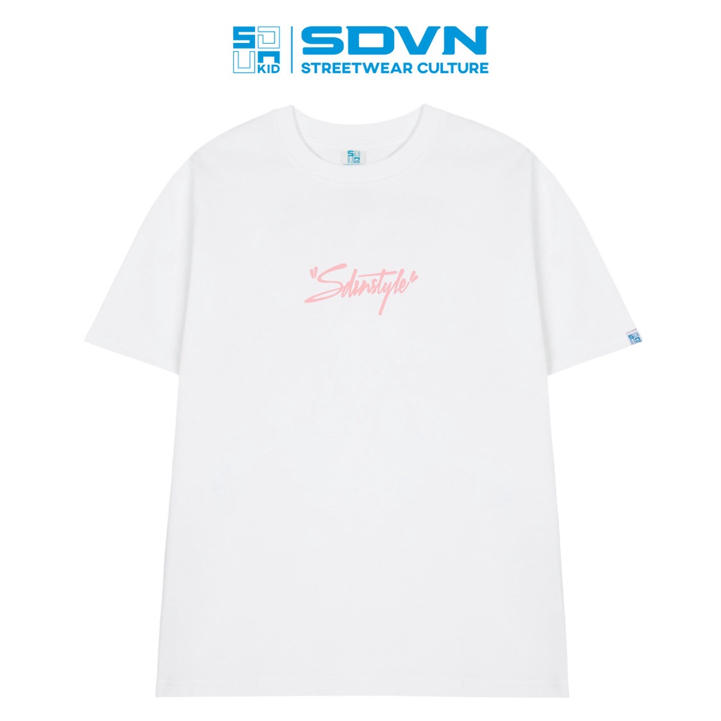 Áo Thun Trẻ Em - Cotton 100% Unisex form rộng Local Brand SDVN STYLE