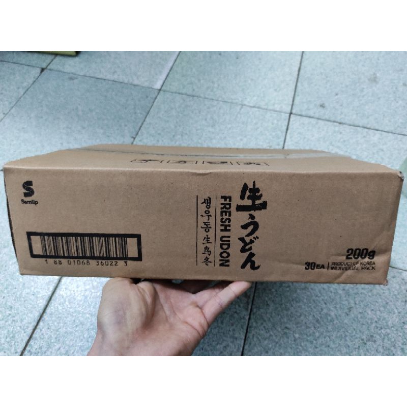 COMBO 1 THÙNG 30 GÓI MÌ UDON TƯƠI 200g - 삼립 생 우동