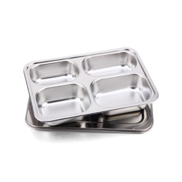 Khay inox - Khay cơm inox