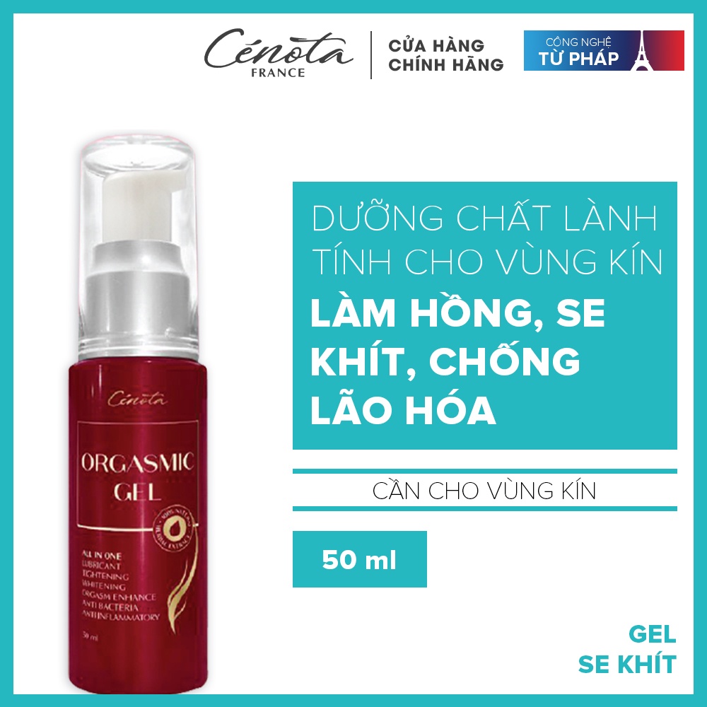 Gel bôi se khít vùng kín Cenota Orgasmic 50ml làm hồng, bôi trơn vùng kín