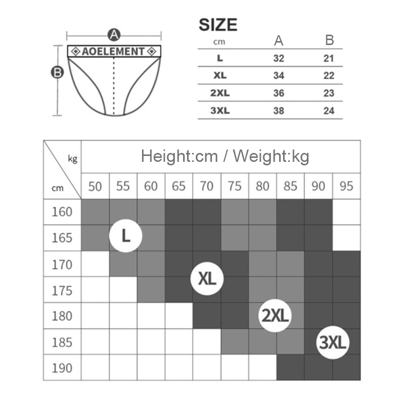 Quần lót 184 vải lụa mát siêu mỏng thoáng khí co giãn kháng khuẩn thời trang mùa hè tiện lợi cho nam