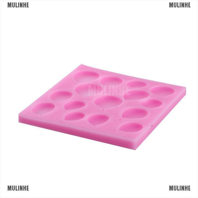 Khuôn silicon hình bong bóng 3d dùng trang trí bánh