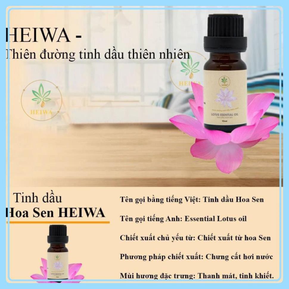 [ HOA SEN]Tinh dầu nguyên chất nhập khẩu ấn độ, có giấy kiểm định chất lượng, thơm phòng, treo xe, đuổi muỗi hiệu quả