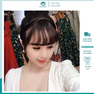 Tóc mái giả thưa thắt rít