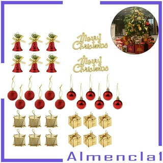 [Almencla1] Set 32 Quả Châu Trang Trí Cây Thông Noel