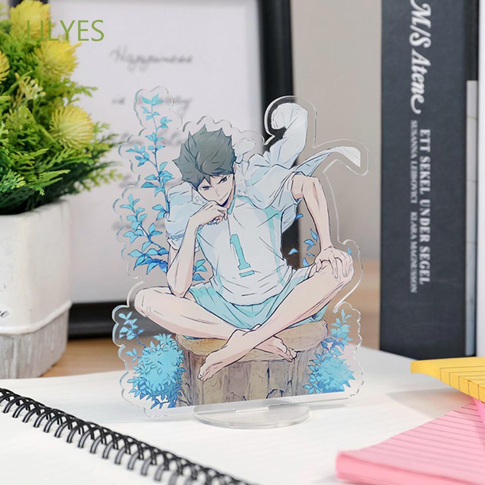 Mô hình nhân vật Haikyuu bằng acrylic có giá đỡ để bàn trang trí