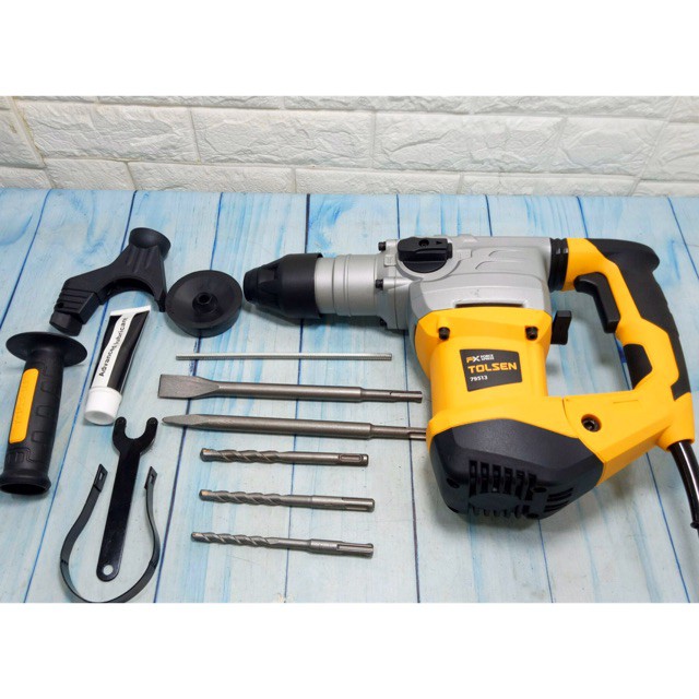 Máy khoan đục 3 chức năng 1500w Tolsen 88531 chuyên khoan , đục , dành cho thợ cơ khí , xây dựng