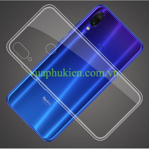 Ốp lưng silicon trong suốt Xiaomi Redmi Note 7