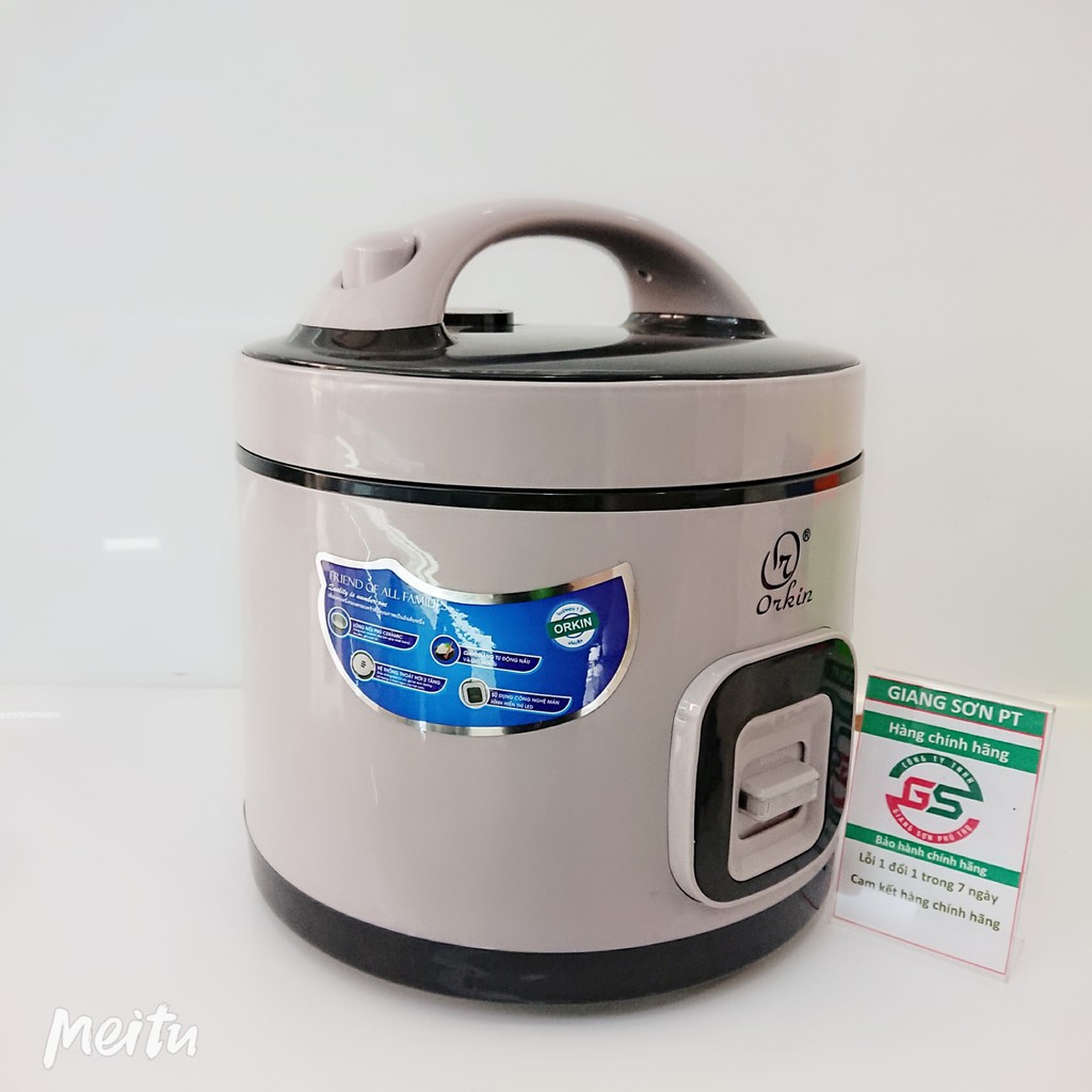 Nồi cơm điện Orkin OR22(Xám/Bạc) | BigBuy360 - bigbuy360.vn