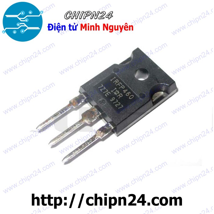 [1 CON] Mosfet IRFP460 TO-247 20A 500V Kênh N (IRF460 460)