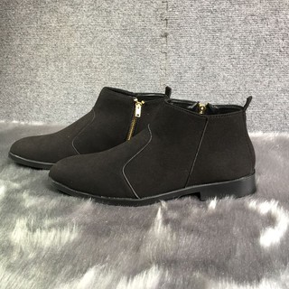Giày Boot Chelsea Kéo Khóa