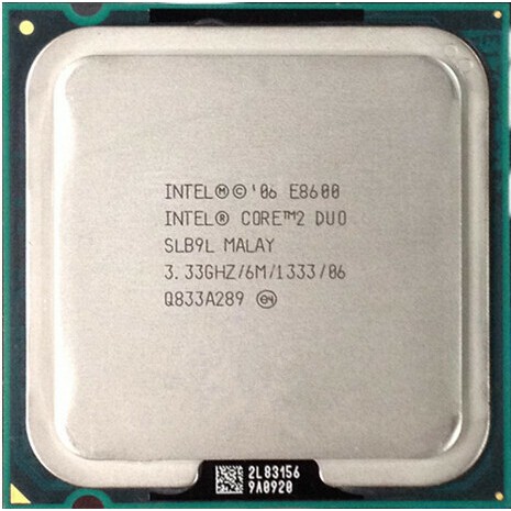 Intel Core2 Duo Desktop E8600