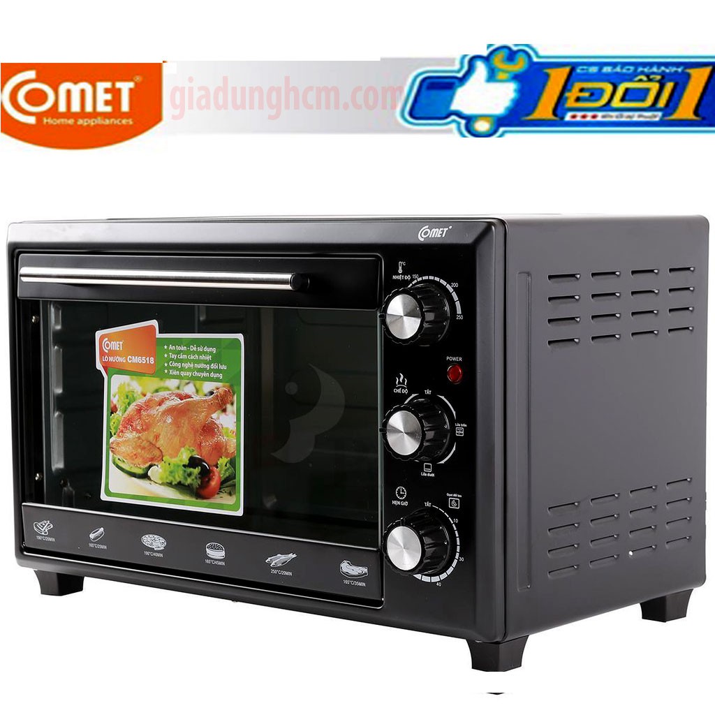 Lò nướng đa năng 18L Comet CM6516