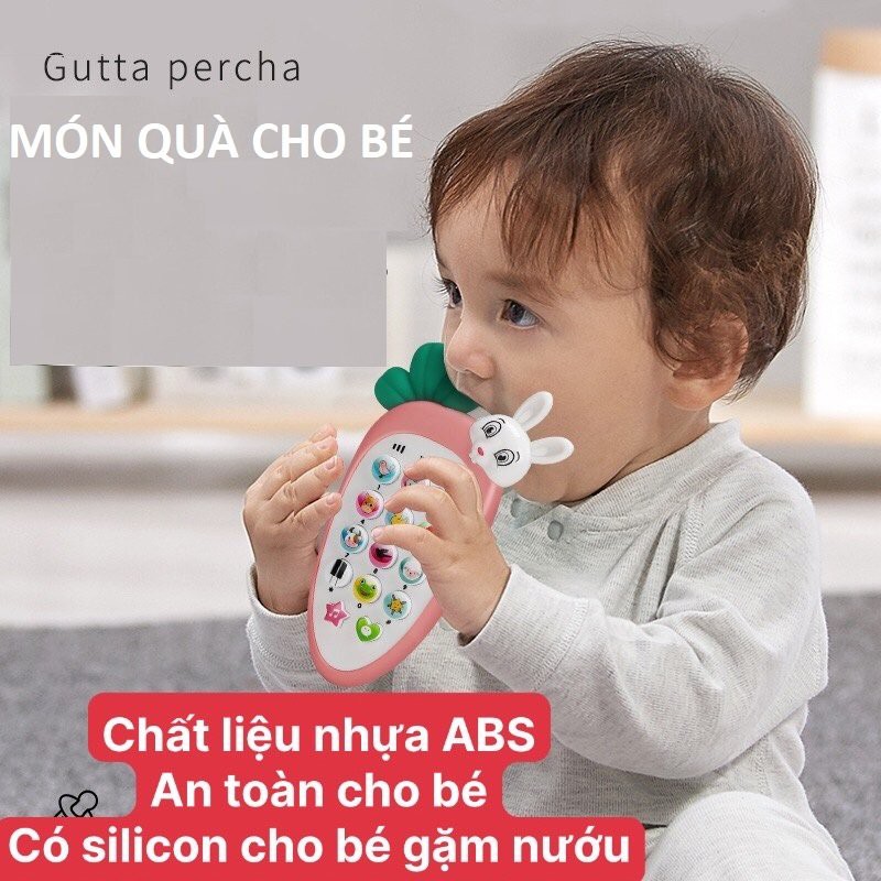 - Điện thoại đồ chơi cho bé, có nhạc và đèn