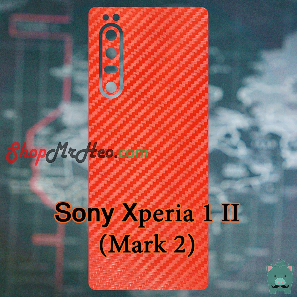 Dán Skin Màu Mặt Sau Lưng Nhôm Xước Sony Xperia 1 - Sony 1 II  - Sony 1 III