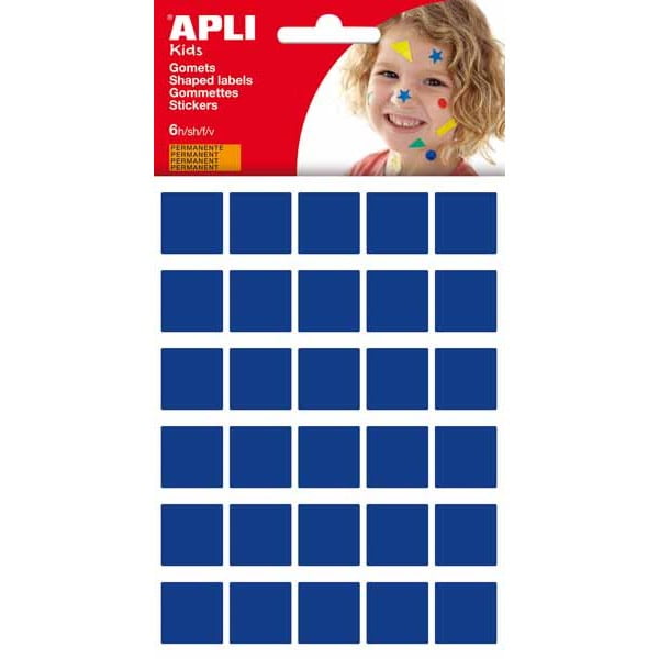 APLI_Sticker Vuông Xanh Dương 20x20_13236 - APLI
