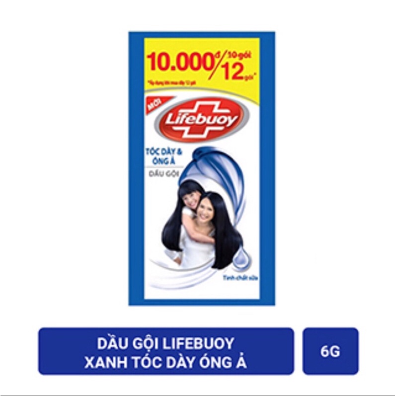 Dầu gội Lifebuoy dây 12 gói 7g