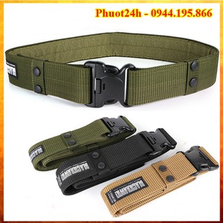 Thắt Lưng Lính Mỹ blackhawk Bản Rộng 5.5 cm, Dây Nịt Chiến Thuật Quân Đội Đeo Ngoài Quần