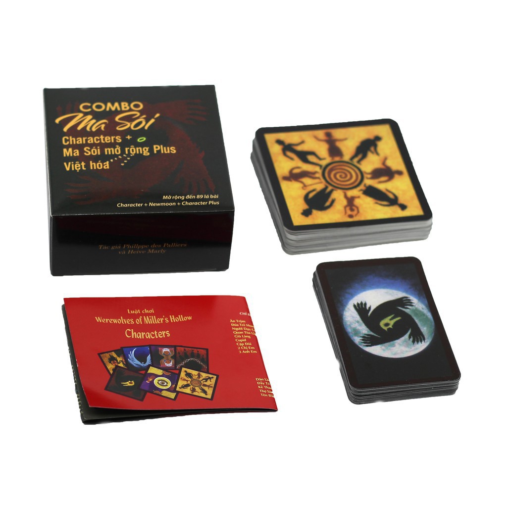 Combo Ma Sói Characters + Plus Việt Hóa