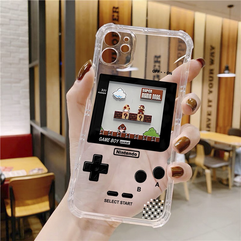 Ốp lưng iphone ký ức ma.ri.o dẻo trong chống sốc case 14plus 14 pro max 13 12 promax 11 mini 6 6s 7 8 plus x xr xs Se