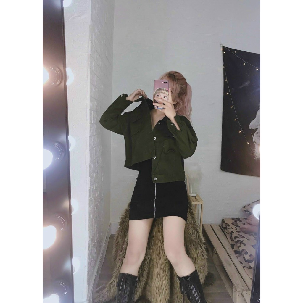 [SP BÁN CHẠY] Áo khoát kaki túi hộp SÀNH ĐIỆU TV183210