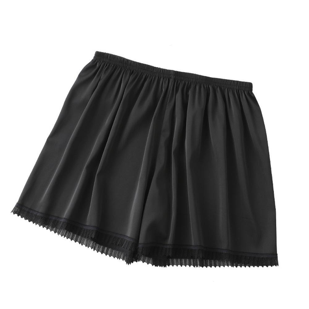 Quần Short Vải Lụa Satin Không Đường May Dáng Rộng Thời Trang Cho Nữ