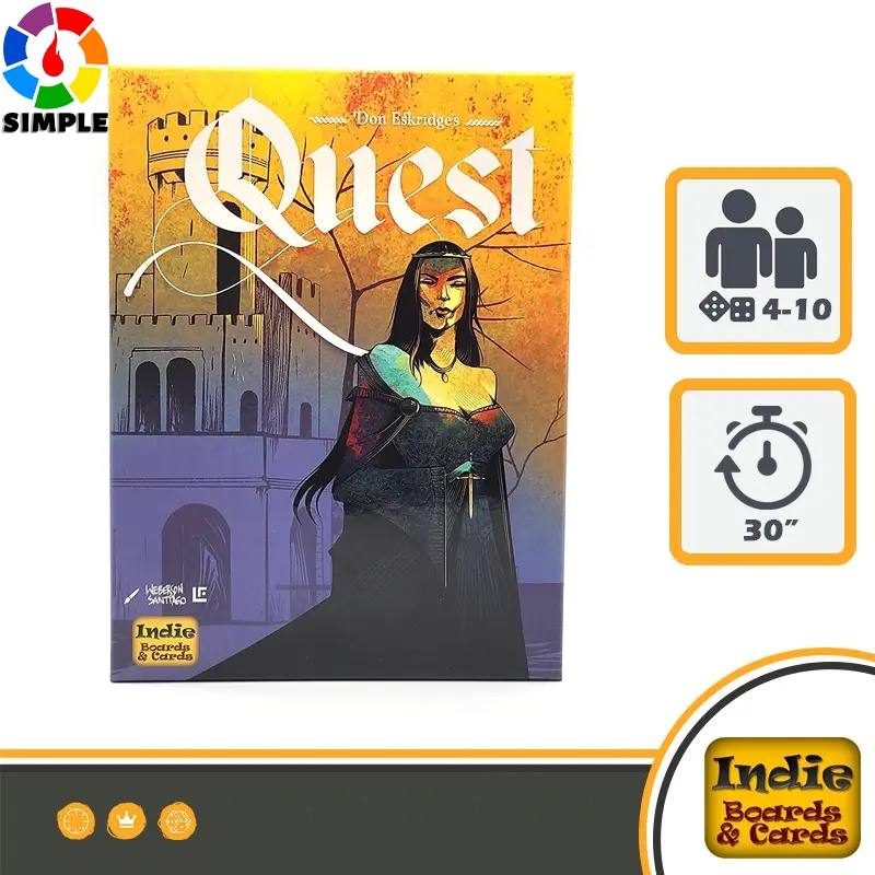 Quest A new fast-paced way to play The Resistance：Avalon Card Game