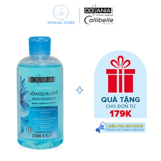 Nước tẩy trang dưỡng ẩm dành cho mắt, môi Dollania Soin Visage Demaquillant Yeux Douceur 250ml - 891486
