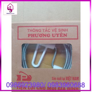Dây thông cống lo xo, thông tắc cống bồn cầu dễ sử dụng loại 3M, 6M