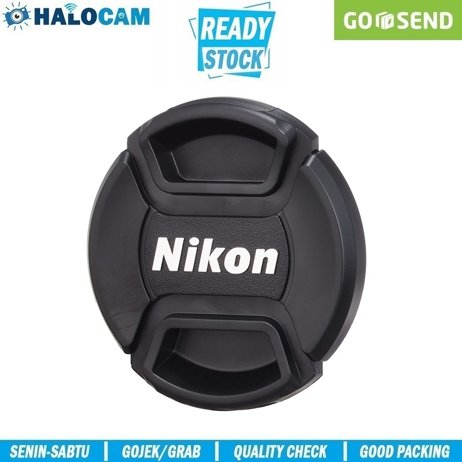 Nắp Đậy Ống Kính Máy Ảnh Nikon 52mm Af-S D5300 D5200 D3300 D3200 D3300 D3200 D3100