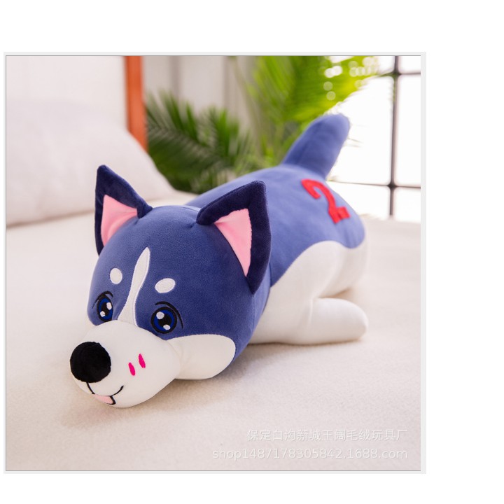 CHÓ BÔNG HUSKY 90CM SIÊU MỀM MỊN