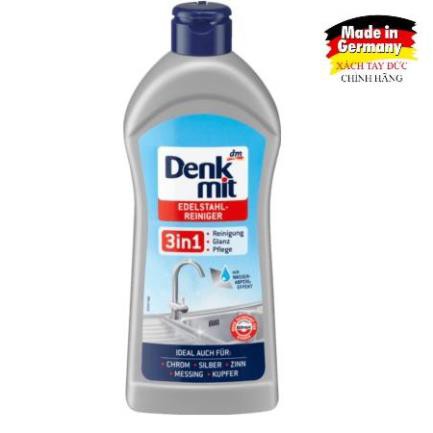 [Hàng Đức chuẩn] Dung dịch Denkmit làm sạch các bề mặt thép không gỉ, đồ inox, crom, bạc, đồng, thiếc...