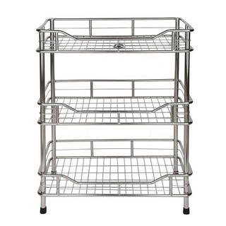 Kệ chén bát inox 3 tầng