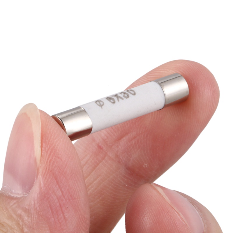 Set 10 cầu chì gốm 6mmx30mm 20A 500V chuyên dụng