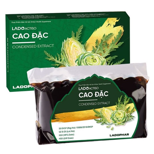 Cao đặc LADO Actiso – Hỗ trợ thanh nhiệt, mát gan, thanh lọc cơ thể (500g)