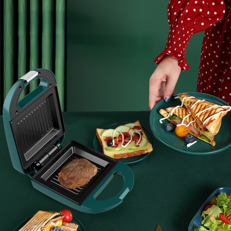 Máy Nướng Bánh Mì Sandwich Cỡ Nhỏ Đa Năng Tiện Dụng Cho Gia Đình