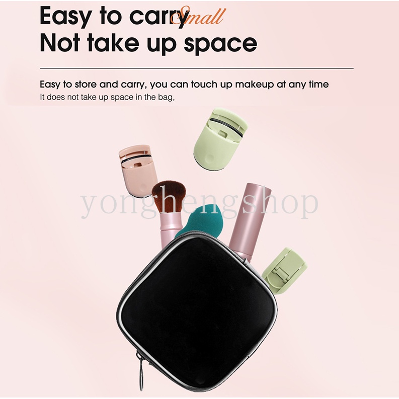 Dụng Cụ Bấm Cong Lông Mi Thiết Kế Nhỏ Gọn Dễ Thương Tiện Dụng Mang Theo Du Lịch Cho Nữ