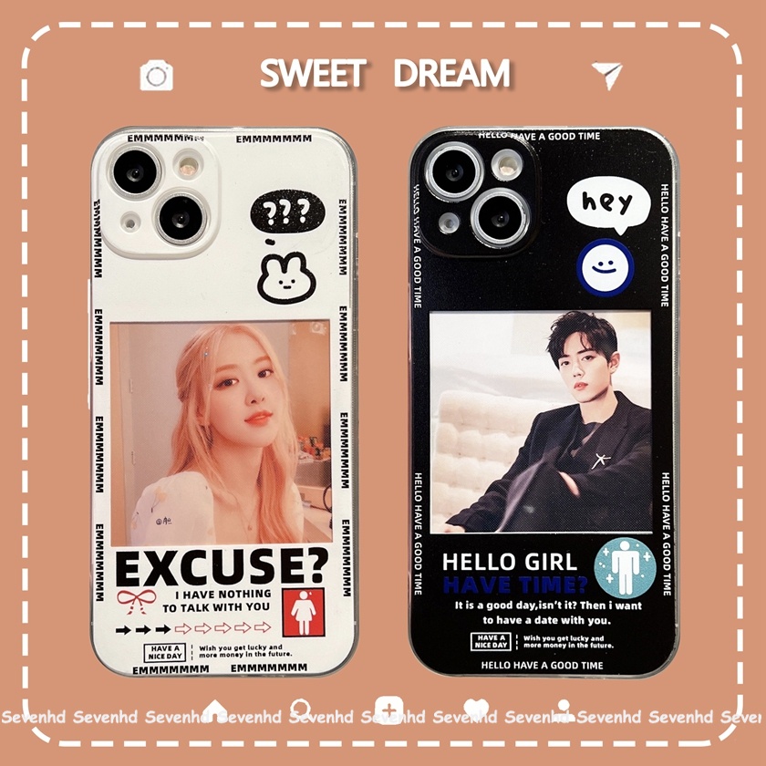 Ốp Điện Thoại Họa Tiết Mặt Cười Thời Trang Cho iPhone 13 12 11 Pro Max SE2020 X XR Xs Max 7 8 6 6s Plus