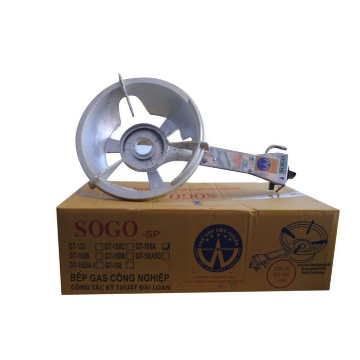 BẾP GA CÔNG NGHIỆP SOGO GT-168A