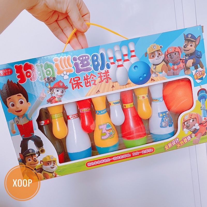Bộ đồ chơi Bolling mini chủ đề chó cứu hộ cho bé