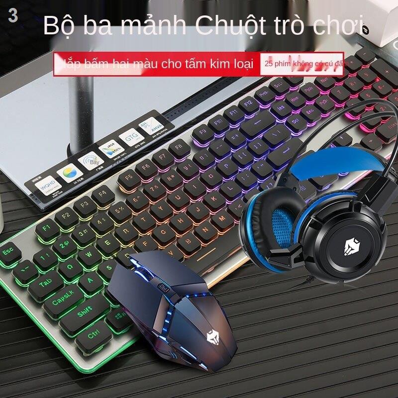 ✻Bộ bàn phím và chuột Người điều khiển im lặng Cảm thấy Trò chơi thể thao điện tử Ăn gà Tạo tác Máy tính Phụ ng | BigBuy360 - bigbuy360.vn