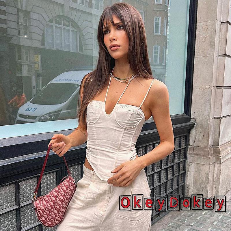 Áo Hai Dây ThờI Trang MùA Hè SàNh ĐiệU Cho Nữ