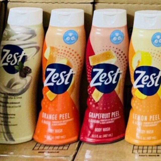 Sữa tắm Zest đủ màu dung tích 437ml