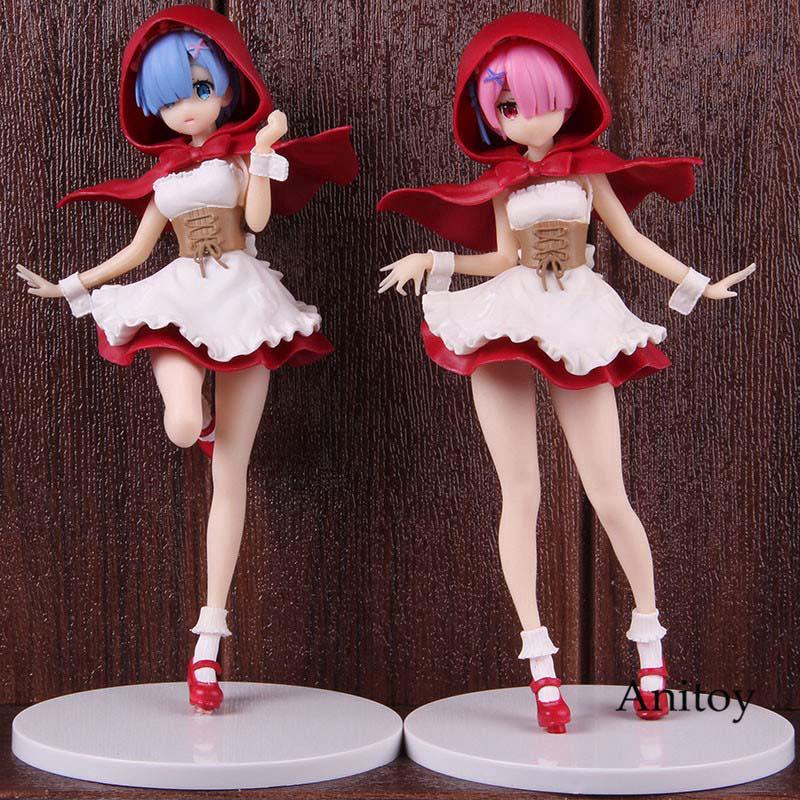 Mô hình đồ chơi nhân vật RAM REM trong phim hoạt hình re : Zero