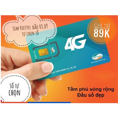 Sim Viettel 4G đăng ký được V120