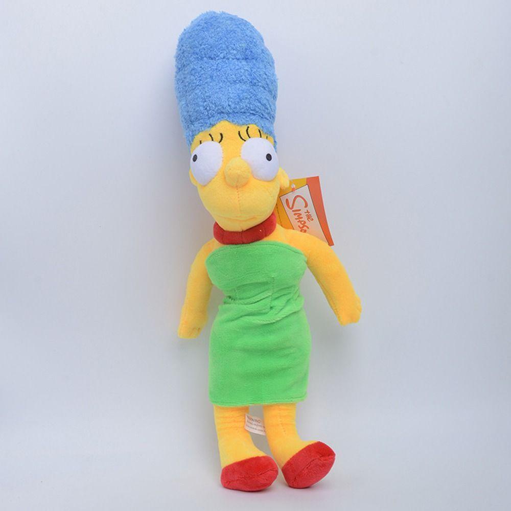 Búp Bê Nhồi Bông Mềm Mại Hình Simpsoned REBUY1 Trang Trí Giáng Sinh