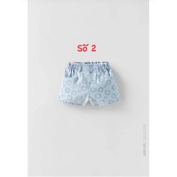 Quần short  Zara bé gái chính hãng