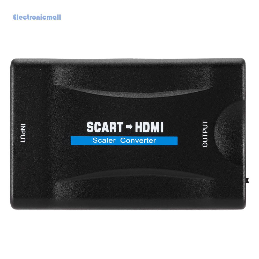 Bộ Chuyển Đổi Tín Hiệu Âm Thanh / Video Điện Tửmall01 1080p Scart Sang Hdmi